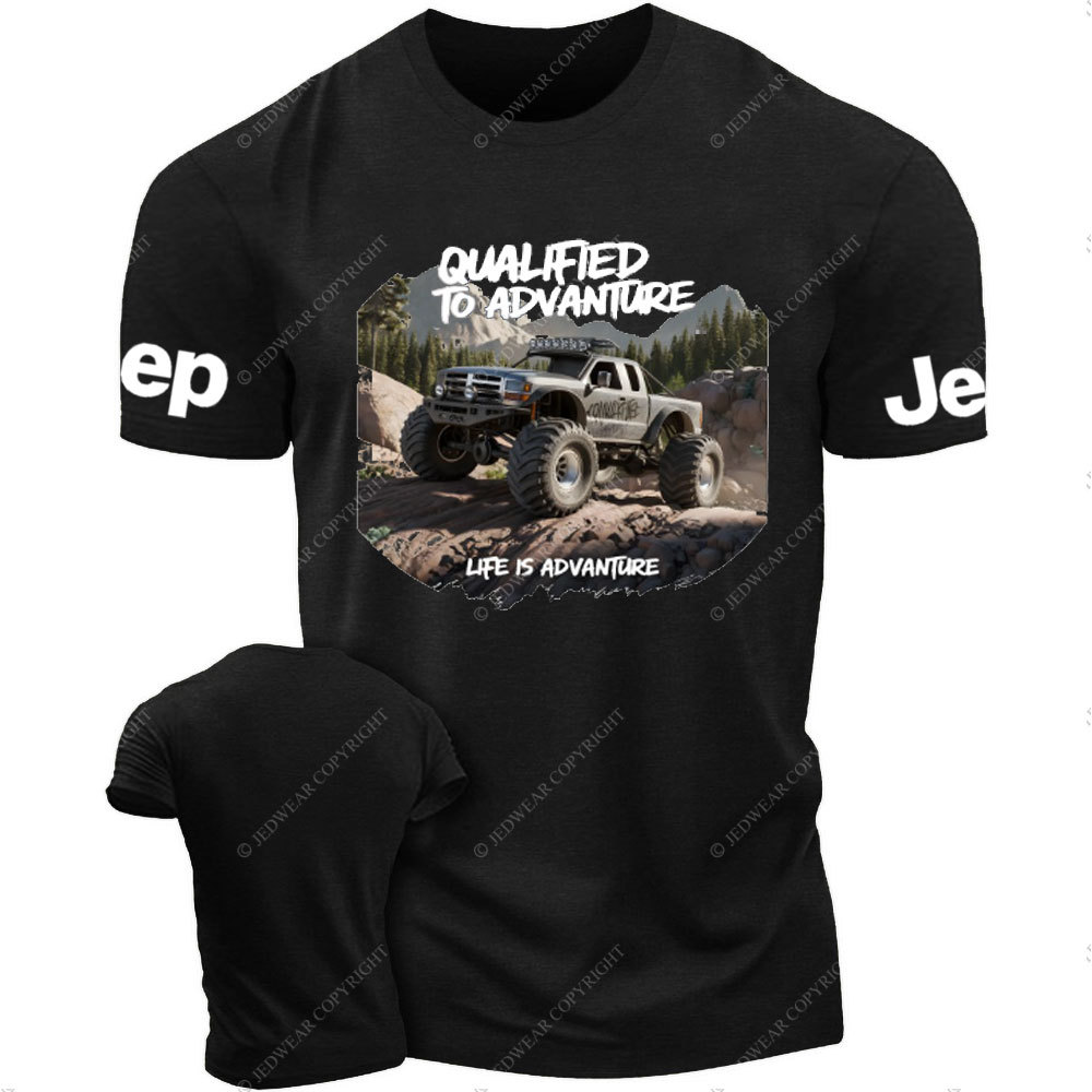 Life Is Adventure 3D Offroad Vehicle Jp T-Shirt
