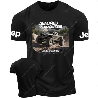 Life Is Adventure 3D Offroad Vehicle Jp T-Shirt