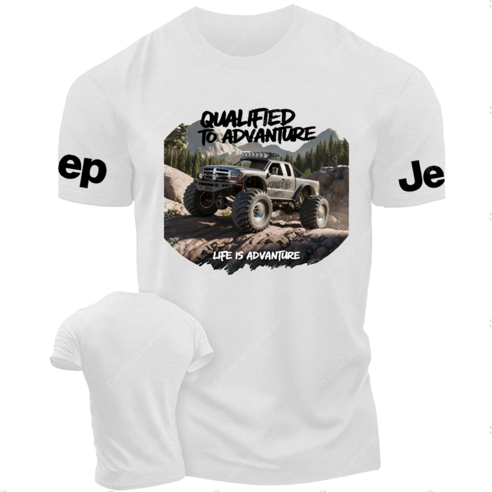 Life Is Adventure 3D Offroad Vehicle Jp T-Shirt