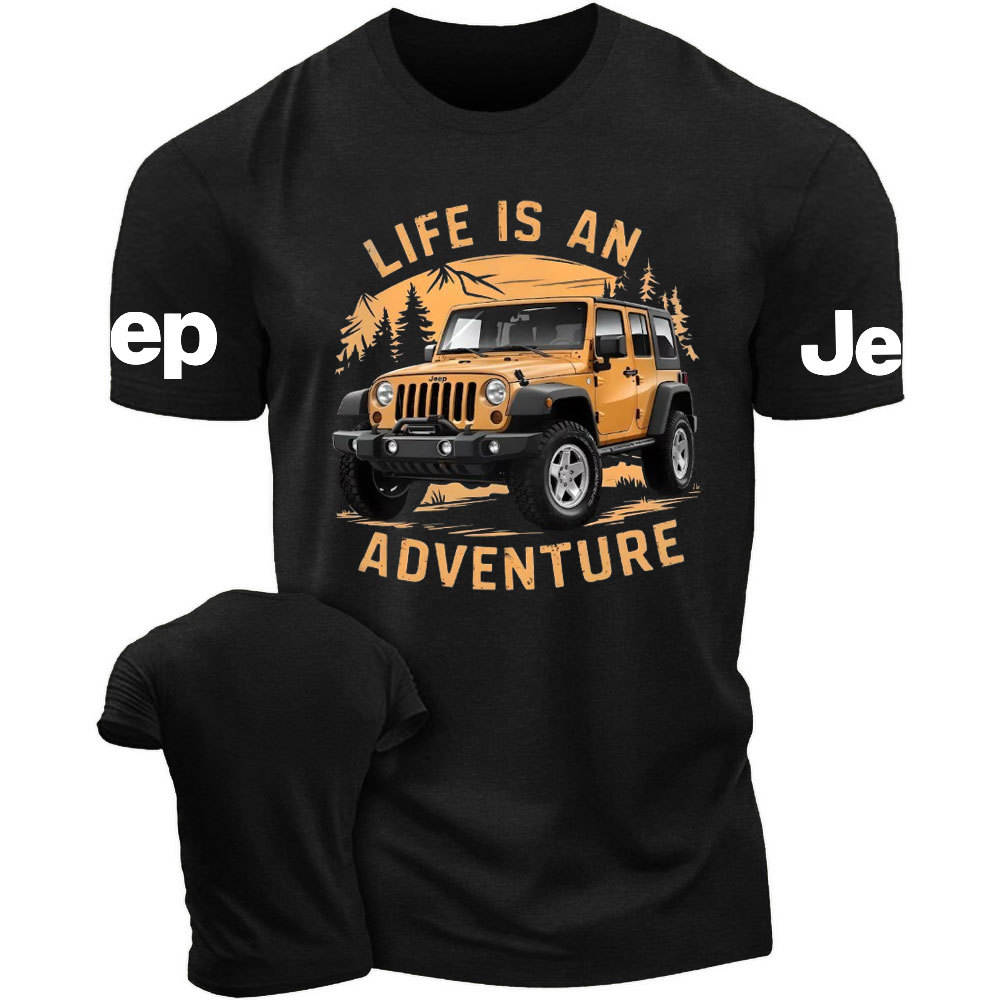 Life is an Advanture with Jp Men's T-Shirt