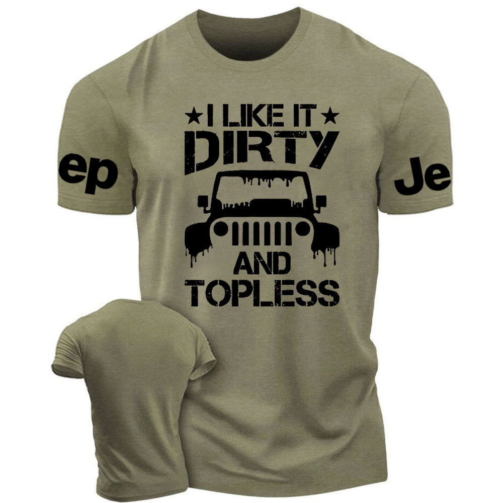 Off Road Dirty Funny Topless Jp Lover T-Shirt