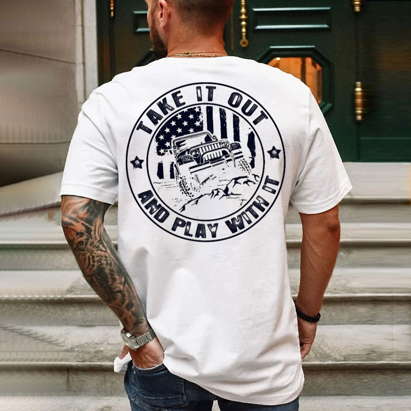 Take It Out and Play With It, I Like Topless JP - Vintage  Men Tshirt