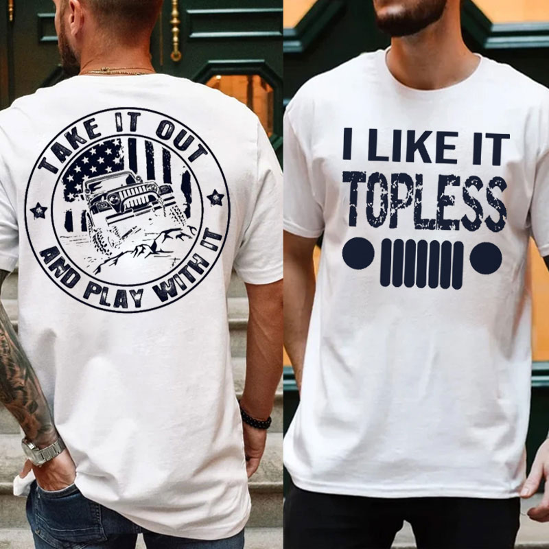 Take It Out and Play With It, I Like Topless JP - Vintage  Men Tshirt