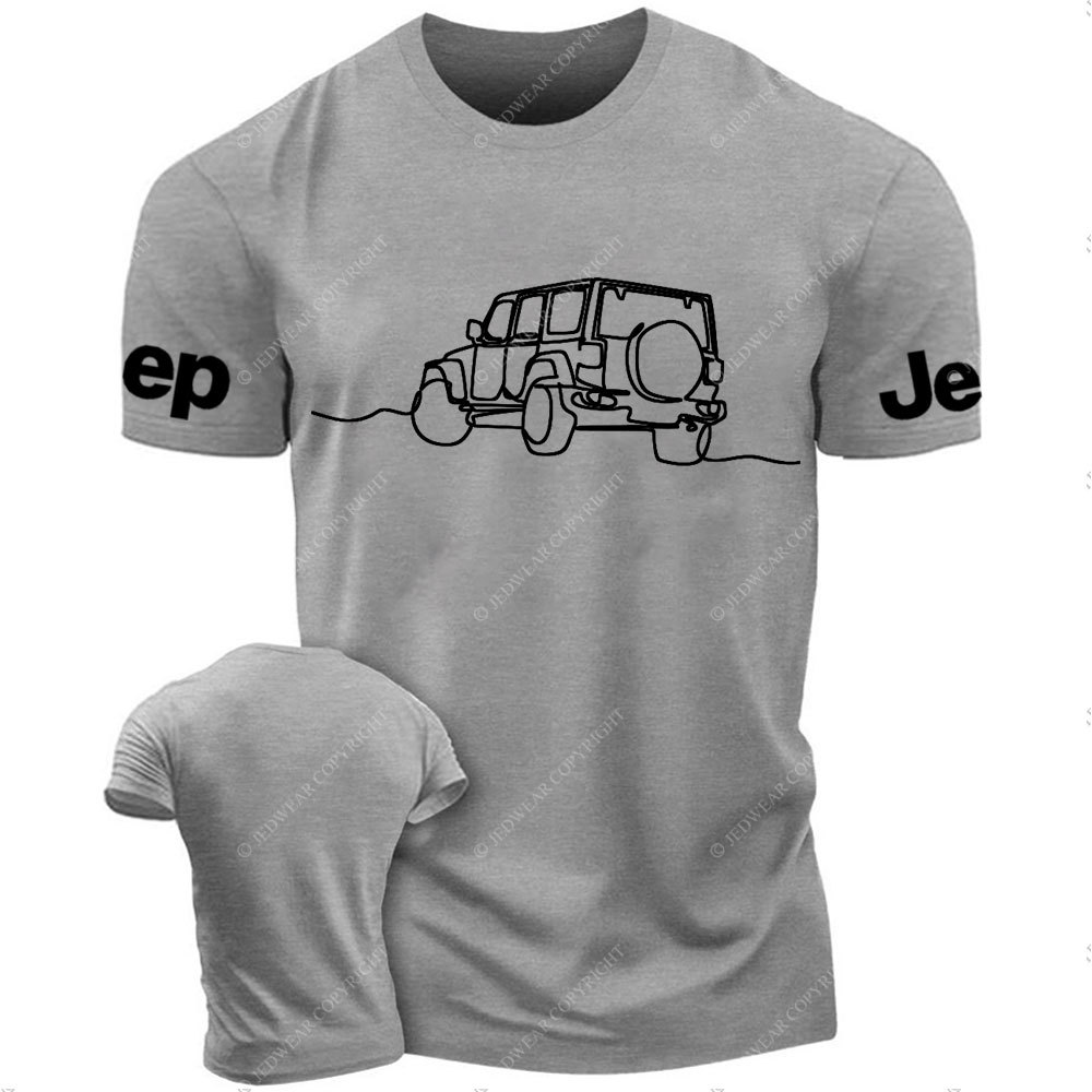 Jp Simple Line Art T-Shirt