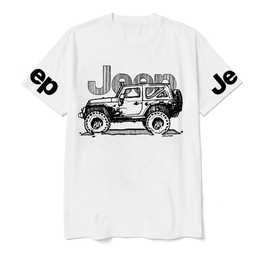 Rubicon Line Drawing Sketch Style Jp Lover T-Shirt