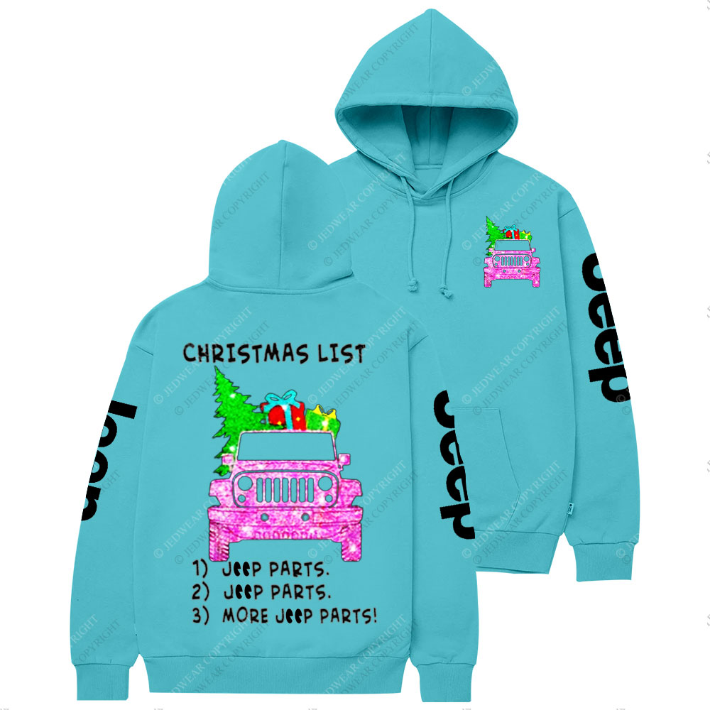 Christmas List 1 Jp Parts 2 Jp Parts 3 More Jp Parts Casual Hoodie