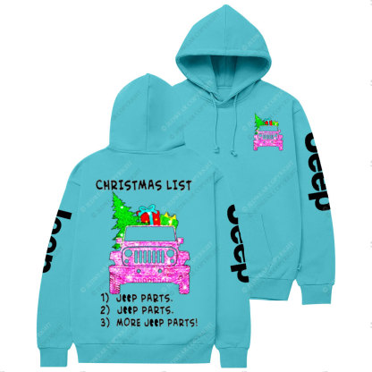 Christmas List 1 Jp Parts 2 Jp Parts 3 More Jp Parts Casual Hoodie