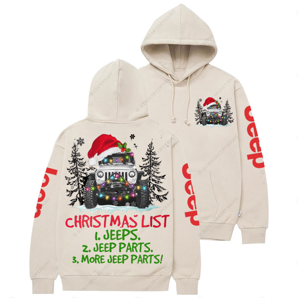 Xmas List Jp Christmas Casual Hoodie