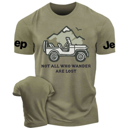 Not All Who Wander Are Lost Jp T-Shirt