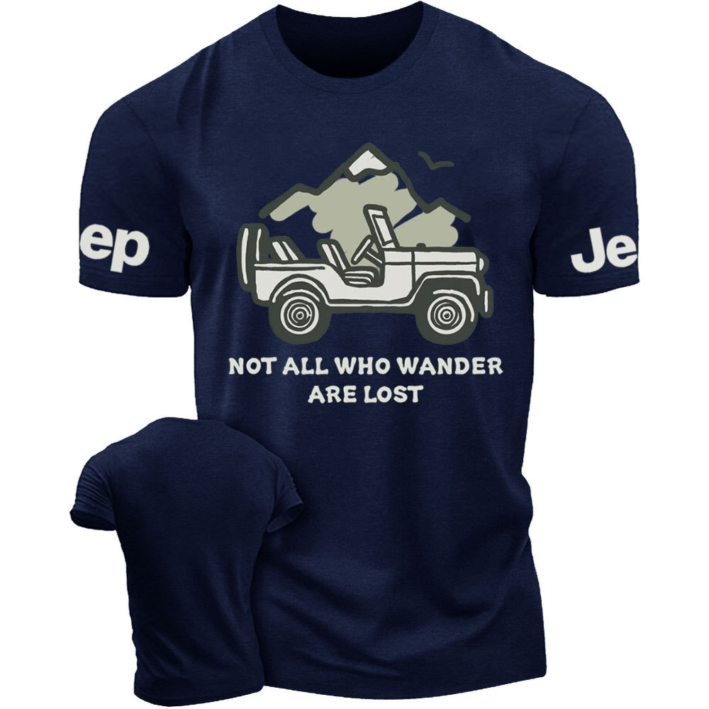 Not All Who Wander Are Lost Jp T-Shirt