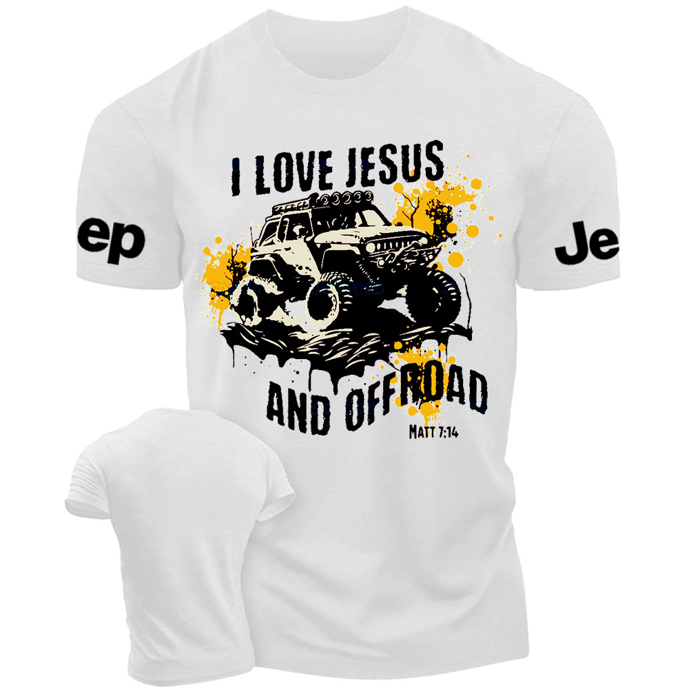 I Love Jesus and OffRoad Jp T-Shirt