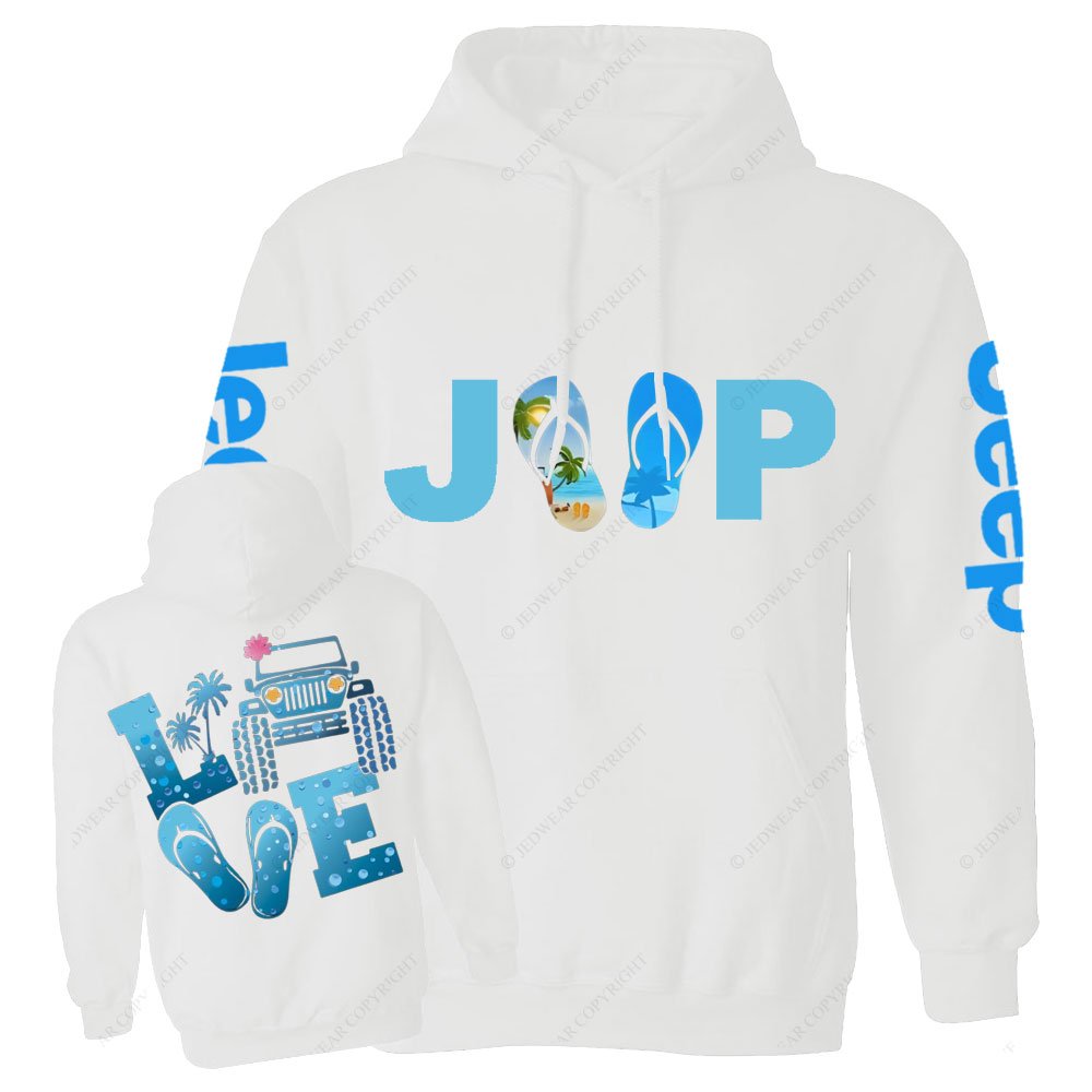 Jp Beach Blue Life Casual Hoodie