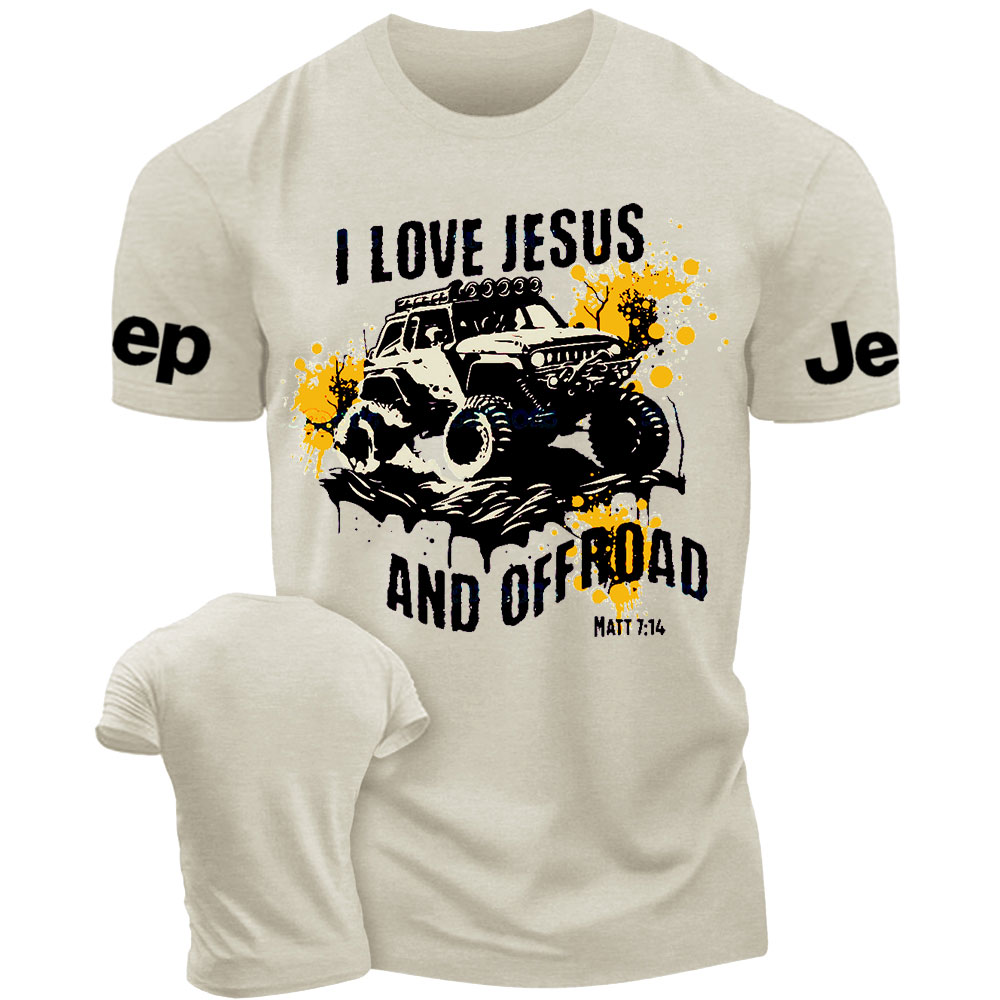 I Love Jesus and OffRoad Jp T-Shirt