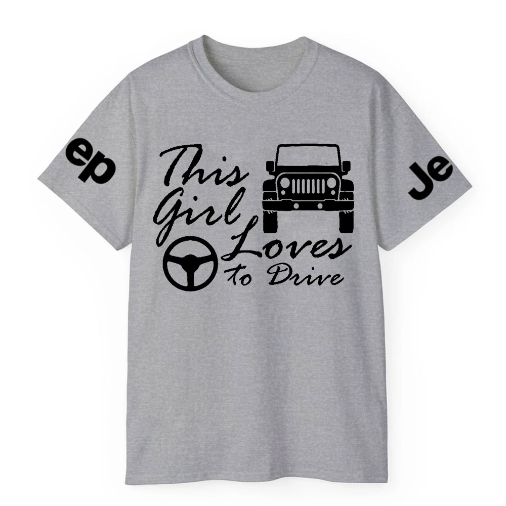 This Girl Love to Drive Jp Lover T-Shirt