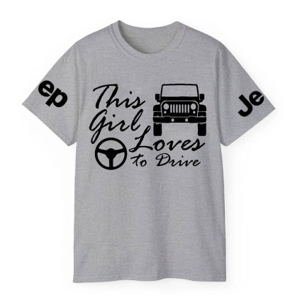 This Girl Love to Drive Jp Lover T-Shirt