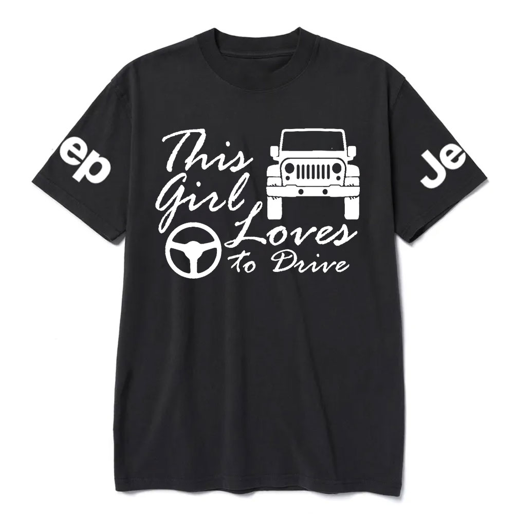 This Girl Love to Drive Jp Lover T-Shirt