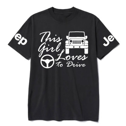 This Girl Love to Drive Jp Lover T-Shirt