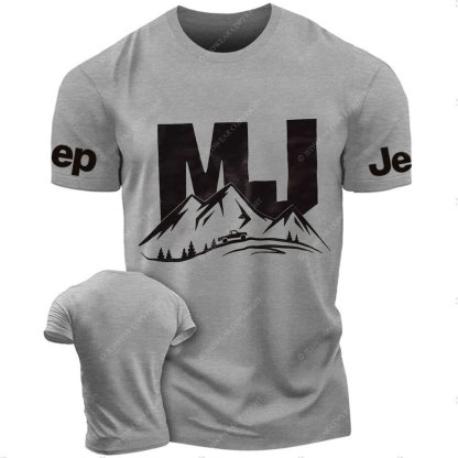 MJ Jp Comanche Driving on a Winding Mountain Road T-Shirt