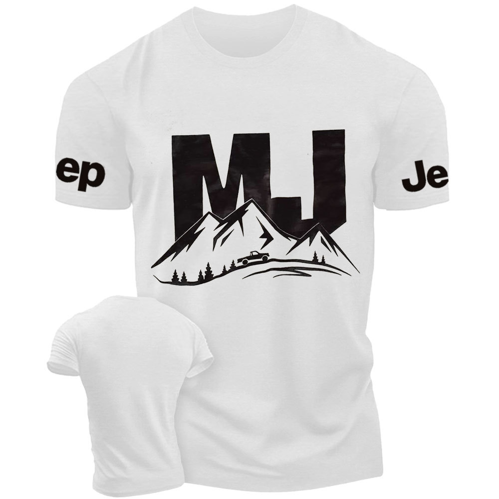 MJ Jp Comanche Driving on a Winding Mountain Road T-Shirt