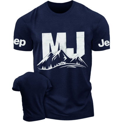 MJ Jp Comanche Driving on a Winding Mountain Road T-Shirt