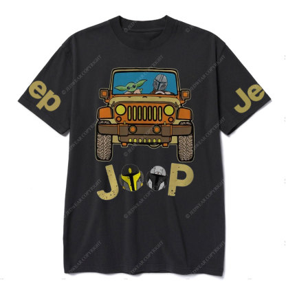 The Mandalorian Drives Jp Alien Baby T-shirt