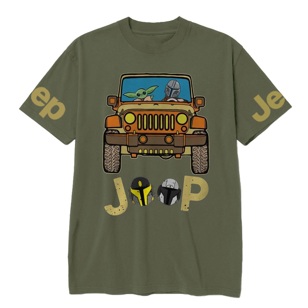 The Mandalorian Drives Jp Alien Baby T-shirt