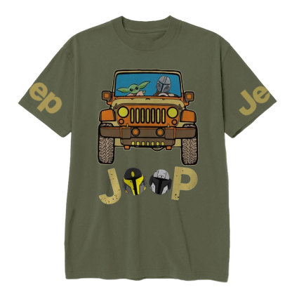 The Mandalorian Drives Jp Alien Baby T-shirt