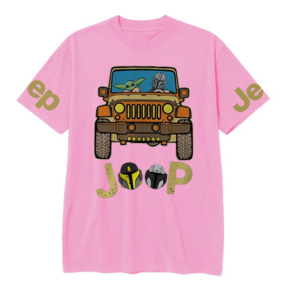 The Mandalorian Drives Jp Alien Baby T-shirt