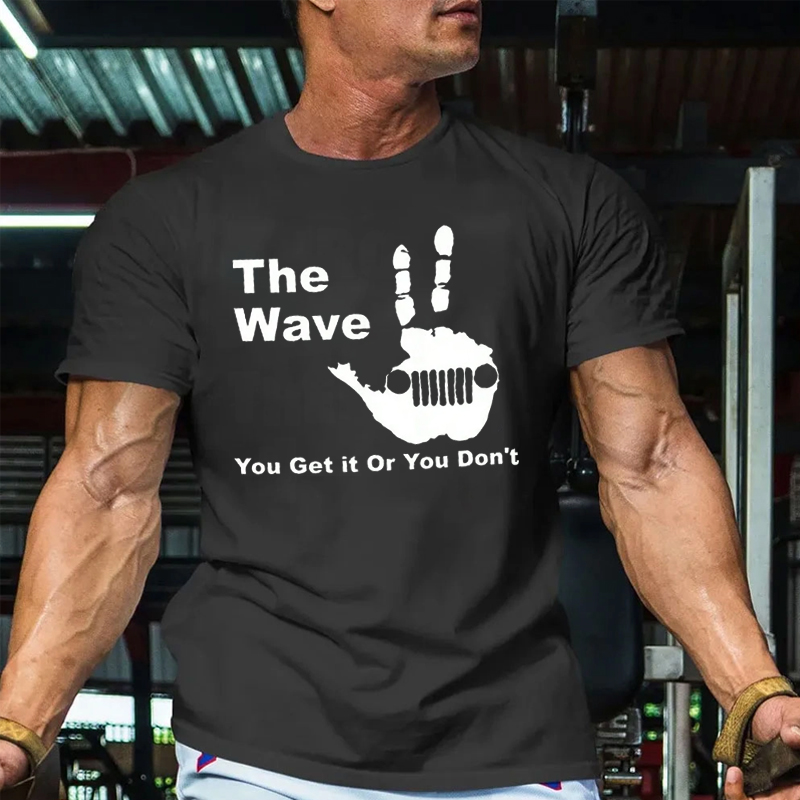 Men's Jeeps Wave Graphic T-Shirt