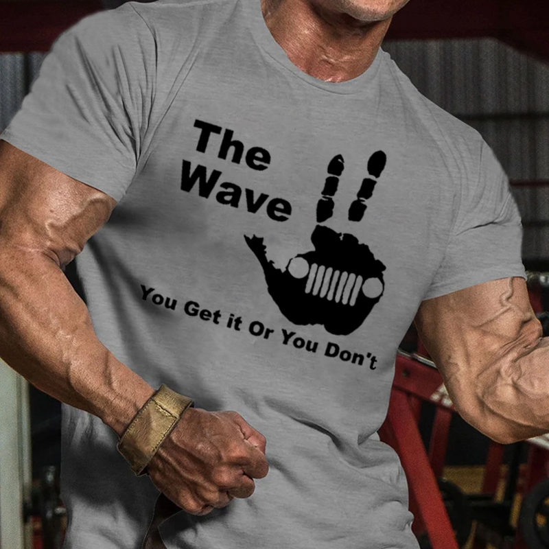 Men's Jeeps Wave Graphic T-Shirt