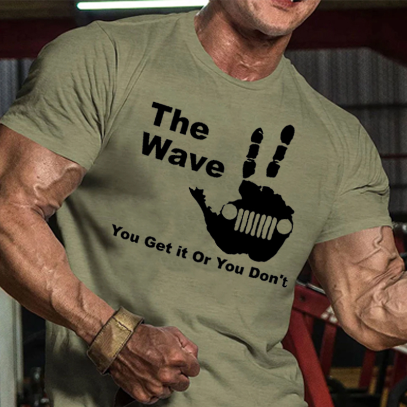 Men's Jeeps Wave Graphic T-Shirt