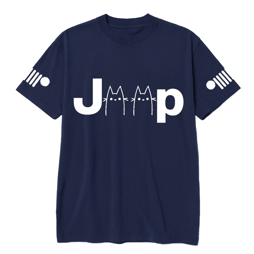 Cat Line Jp Art T-Shirt T-Shirt