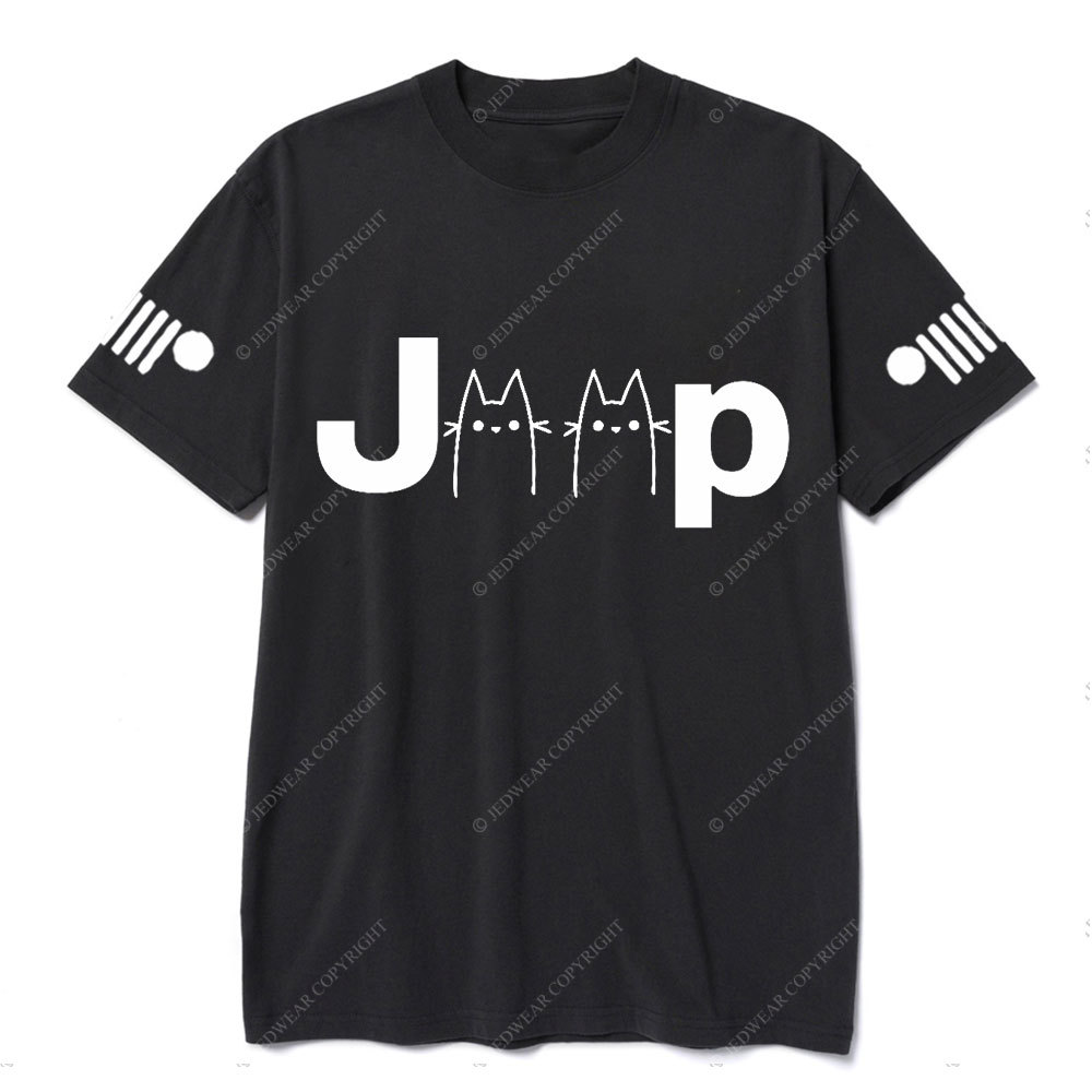 Cat Line Jp Art T-Shirt T-Shirt