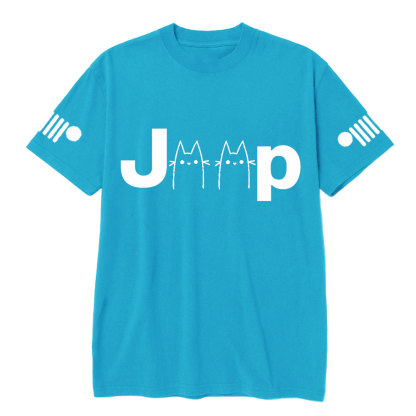 Cat Line Jp Art T-Shirt T-Shirt