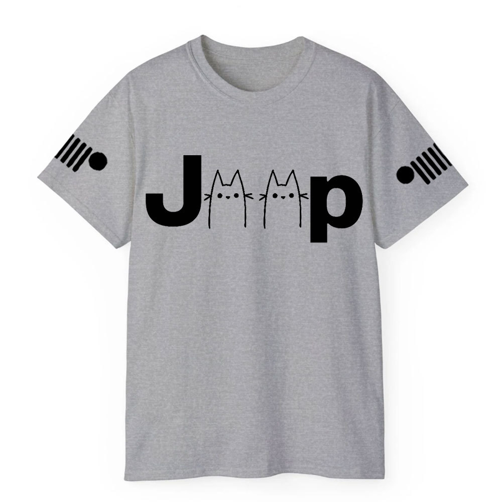 Cat Line Jp Art T-Shirt T-Shirt