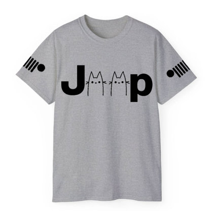 Cat Line Jp Art T-Shirt T-Shirt