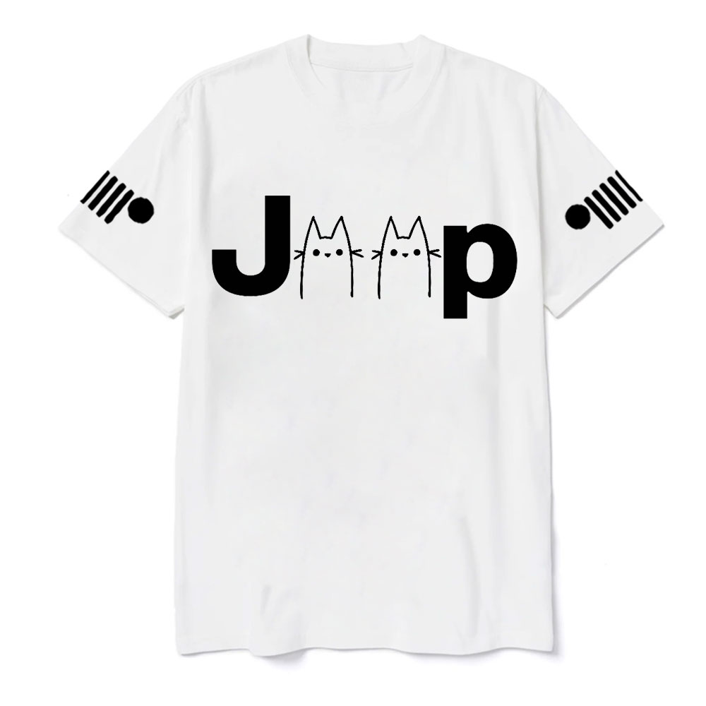Cat Line Jp Art T-Shirt T-Shirt