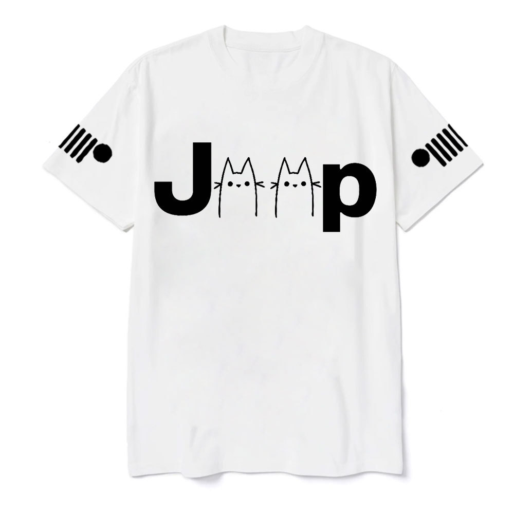 Cat Line Jp Art T-Shirt T-Shirt
