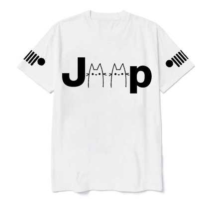 Cat Line Jp Art T-Shirt T-Shirt