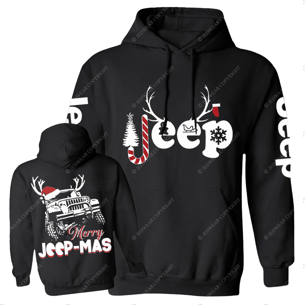 Merry Jp-Mas Elk Christmas Jp Casual Hoodie
