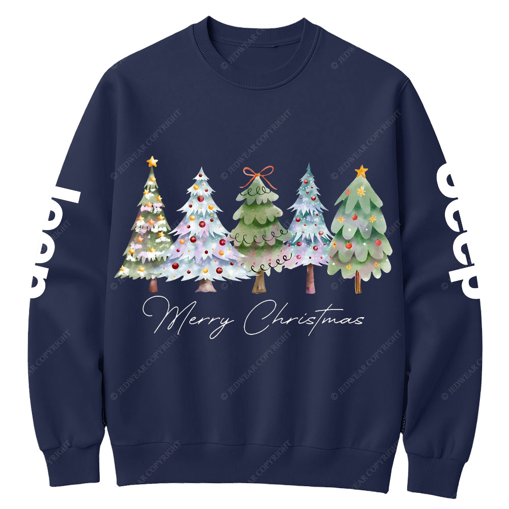 Cute Merry Christmas Jp Lover Crew Neck Sweatshirt