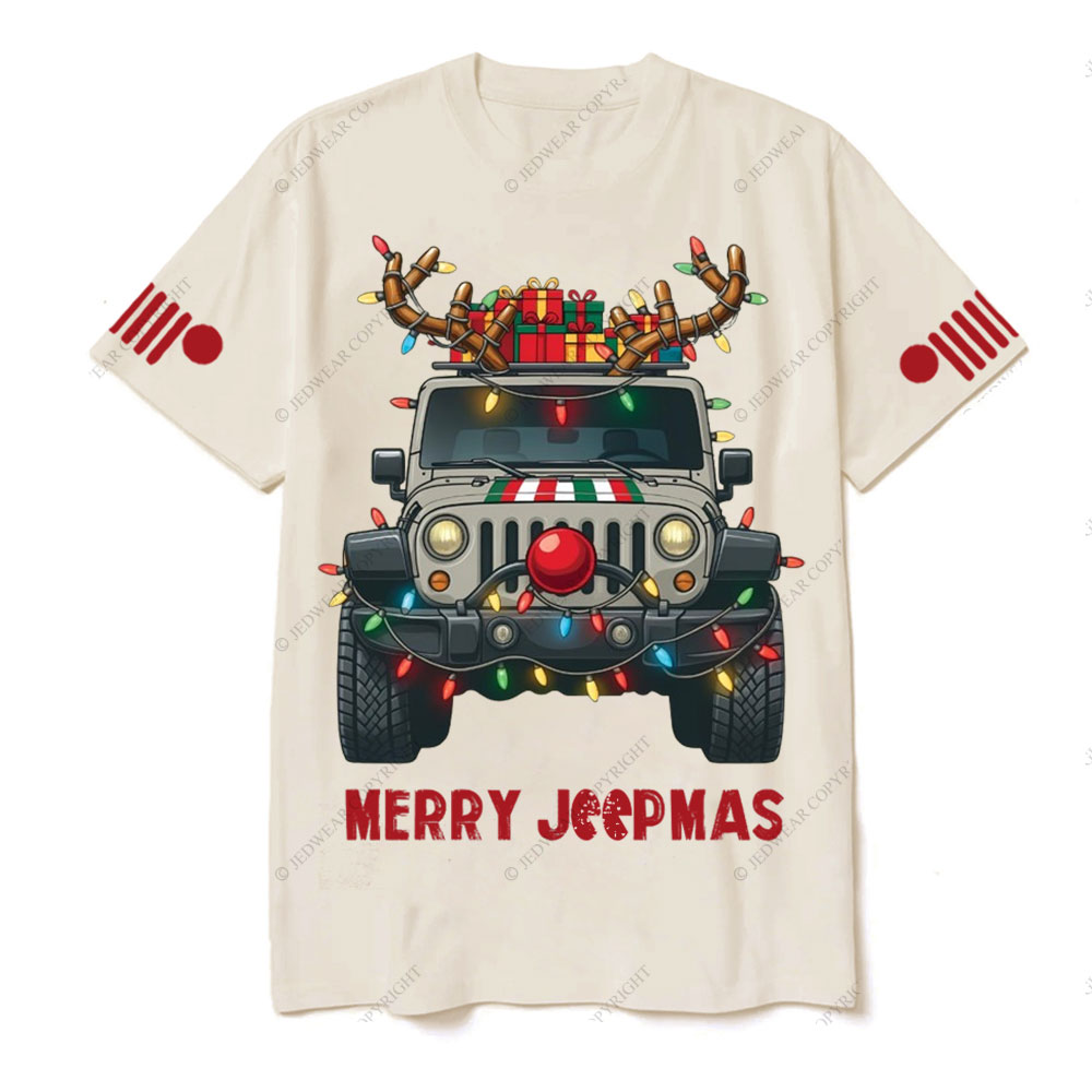 Christmas Offroading Merry Jpmas T-Shirt