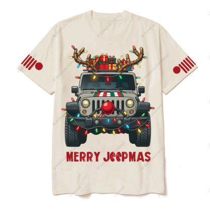 Christmas Offroading Merry Jpmas T-Shirt
