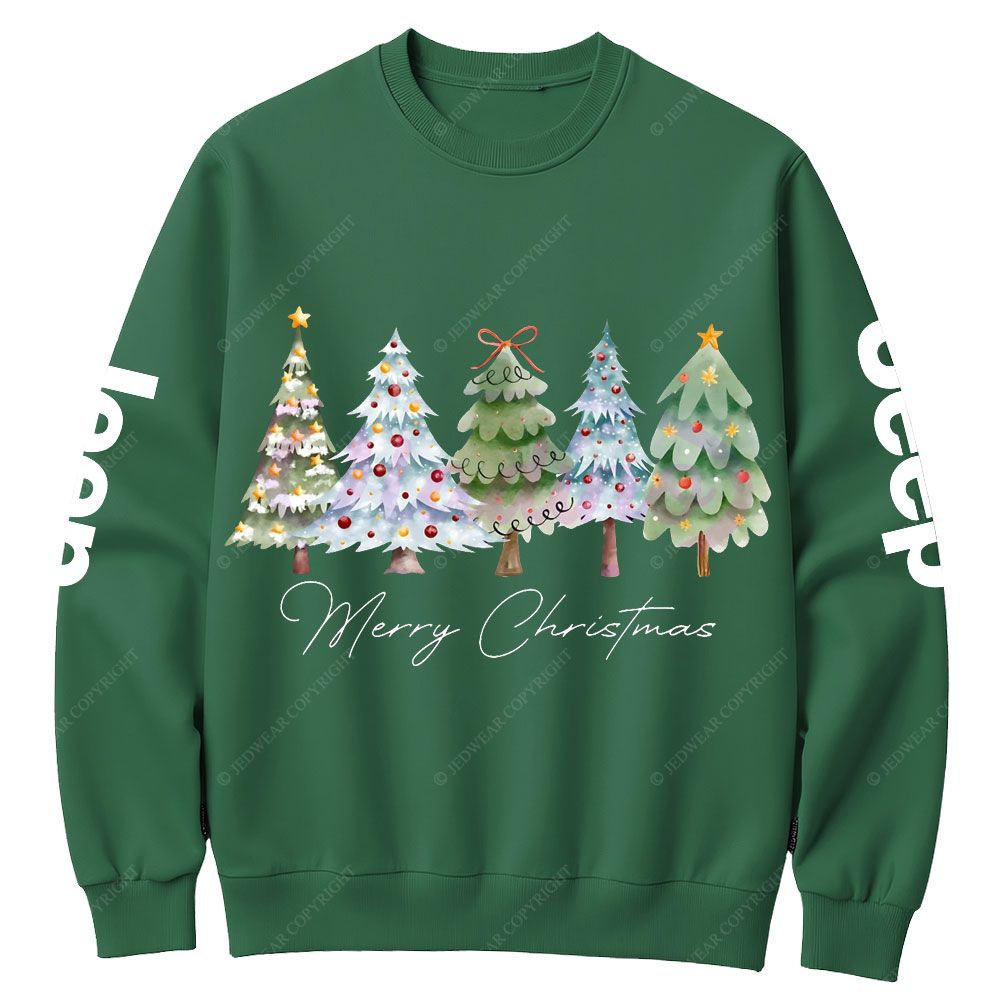 Cute Merry Christmas Jp Lover Crew Neck Sweatshirt