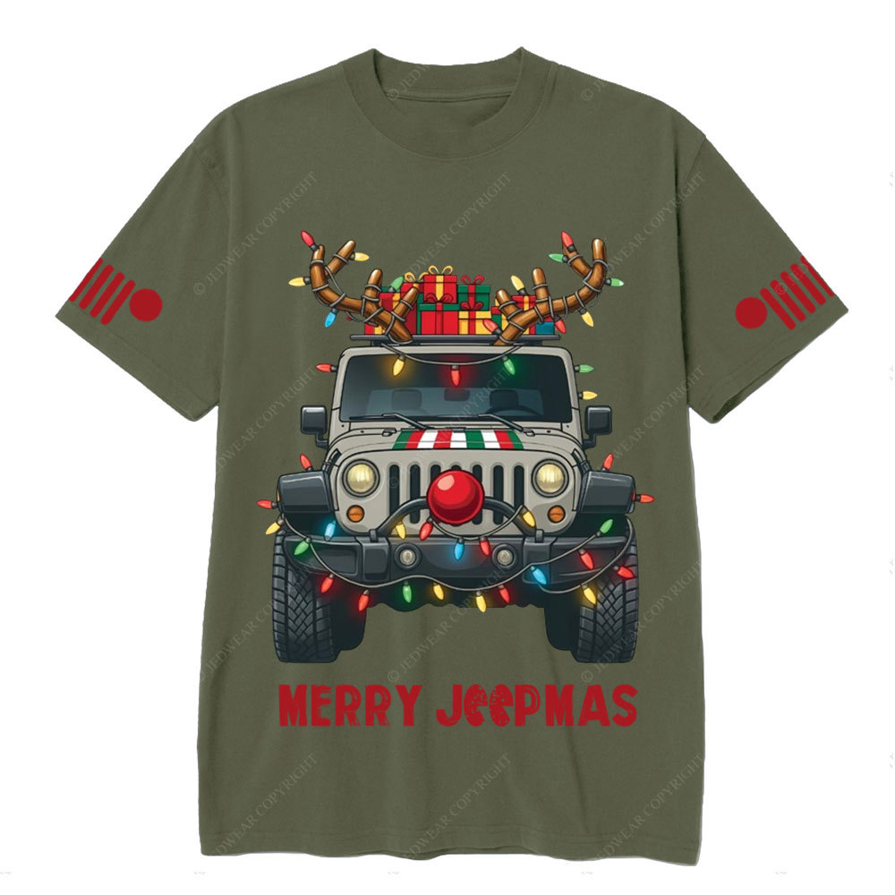 Christmas Offroading Merry Jpmas T-Shirt