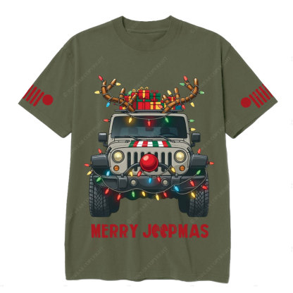 Christmas Offroading Merry Jpmas T-Shirt