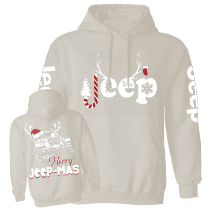 Merry Jp-Mas Elk Christmas Jp Casual Hoodie