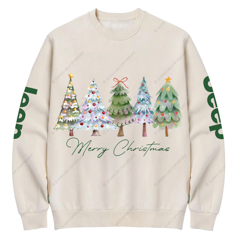 Cute Merry Christmas Jp Lover Crew Neck Sweatshirt