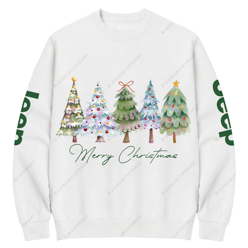 Cute Merry Christmas Jp Lover Crew Neck Sweatshirt