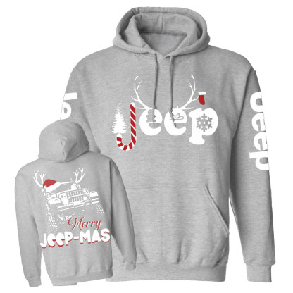 Merry Jp-Mas Elk Christmas Jp Casual Hoodie
